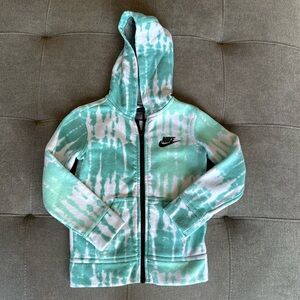 Nike zip-up tie-dye hoodie, sz XS (4)